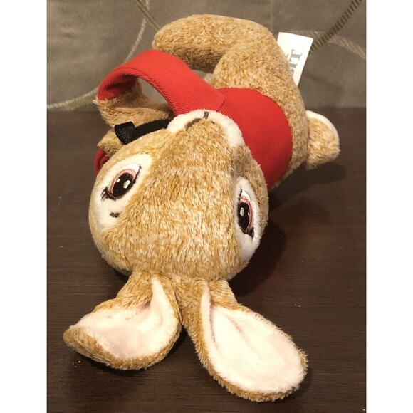 Peter Rabbit 2  2022 Plush Slap Bracelet Hugging Bunny 9” Stuffed Animal Bunny - Picture 7 of 11